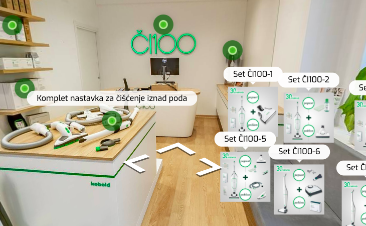 An interactive virtual tour for your website